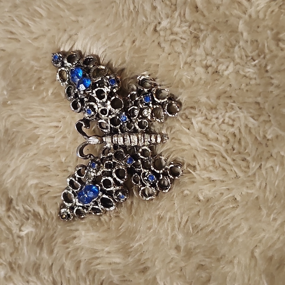 Vintage butterfly brooch
